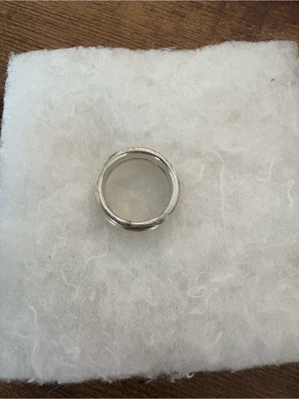 Simple Silver Band Ring